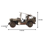 AJ030 Green 1941 Willys-Overland Jeep 1:12 